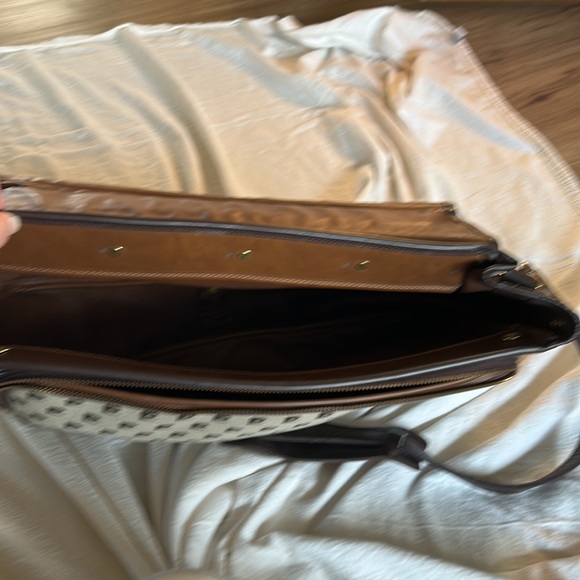 Pierre Cardin messenger bag briefcase - Picture 6 of 8